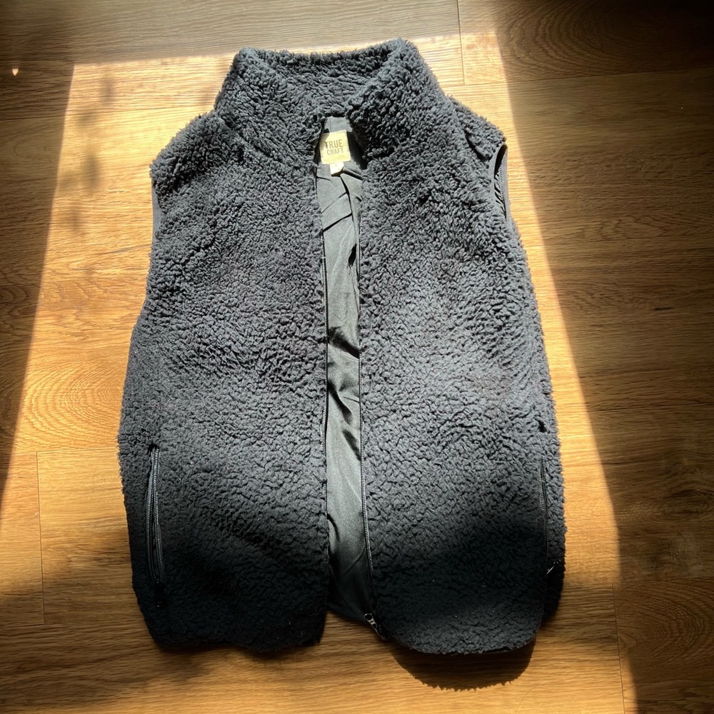 True Craft Fuzzy Vest